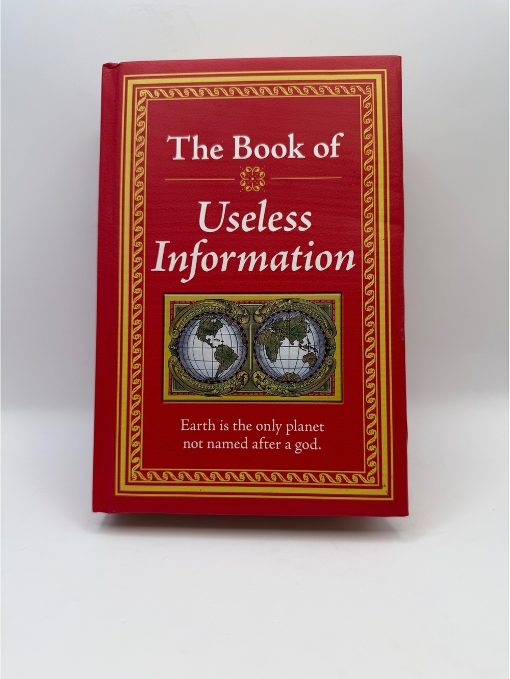 The Book of Useless Information hardcover book